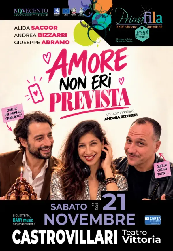 AMORE, NON ERI PREVISTA